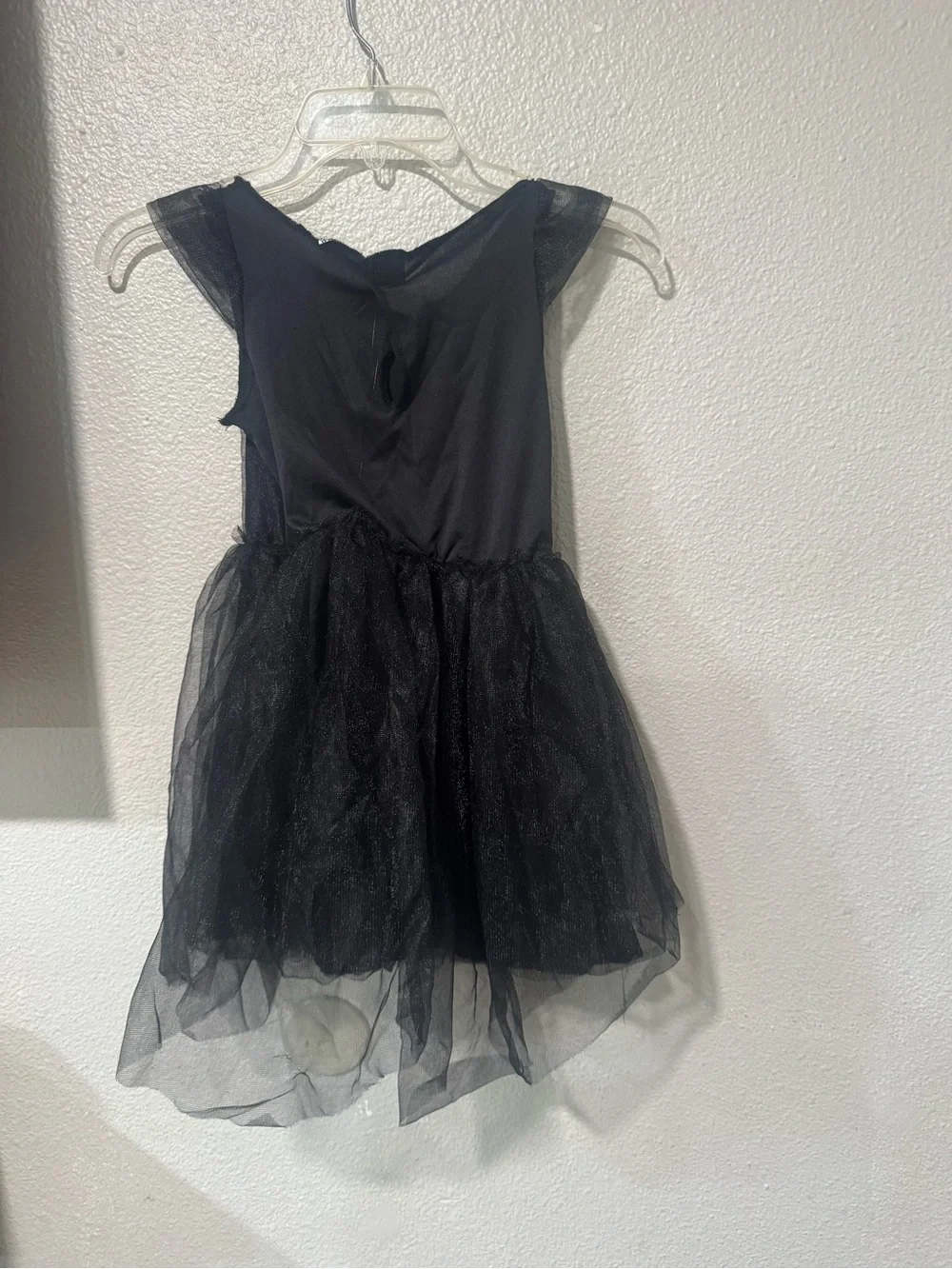 HYDE & EEK Black Skeleton Halloween costume Tulle Dress size small